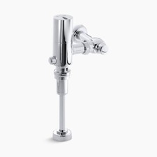 Kohler K-10668-SV-CP Wave Touchless Washdown 0.125 gpf Urinal Flushometer Chrome