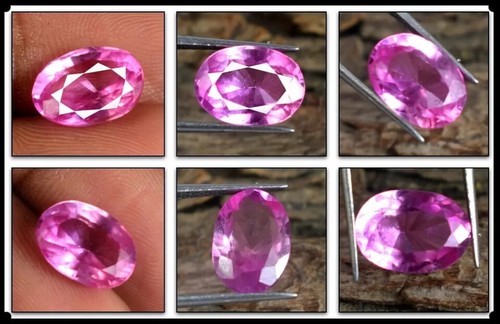 Kunzite Naturelle D'Afghanistan - 4,05 Carats - Certifiée AGI - Couleur Rose, Ovale - Neuf Avec étiquette