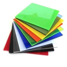 1Pc Translucent Acrylic Sheet Plate Colorful PMMA Plexiglass Plastic Board Decor