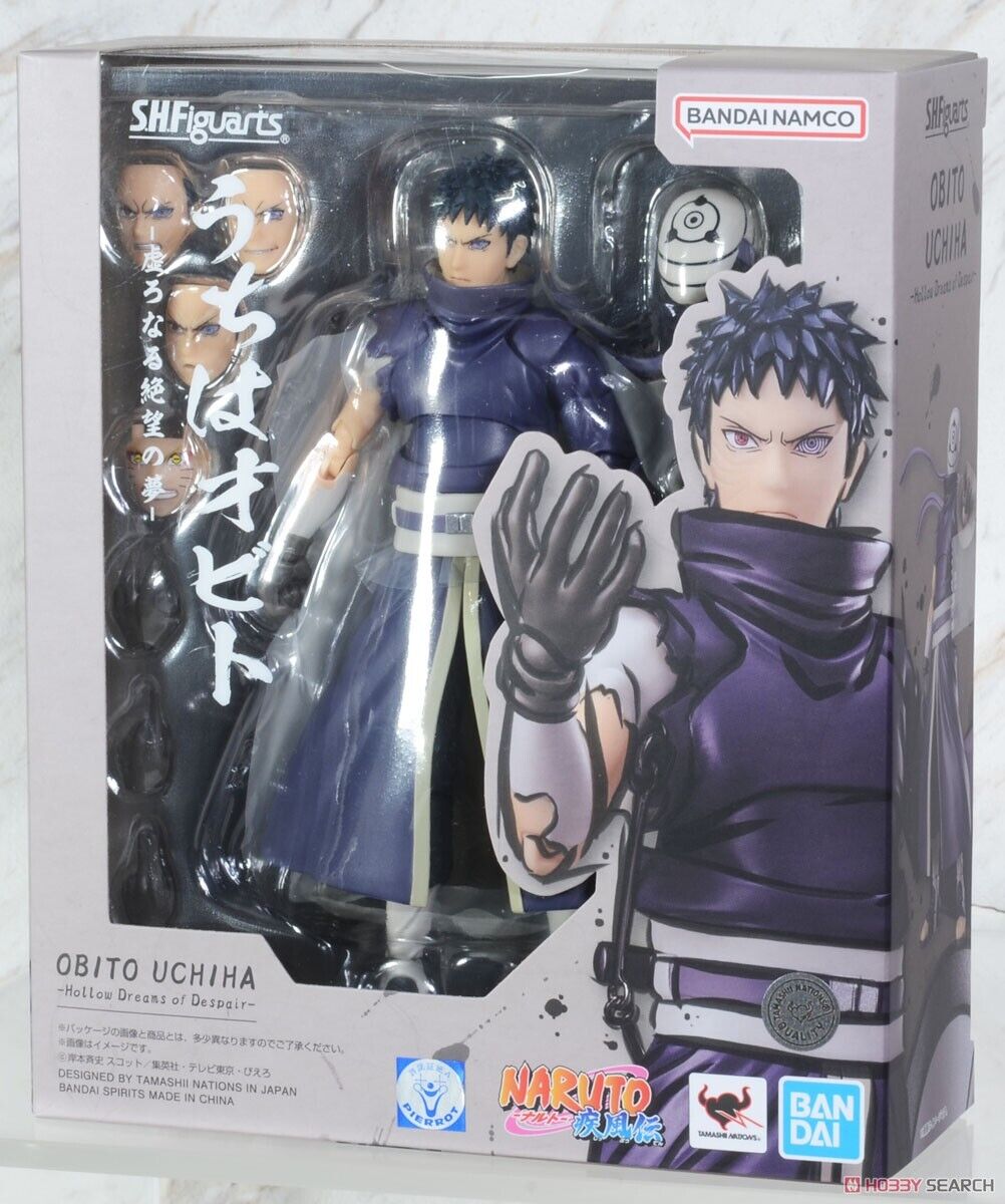 Naruto: Shippuden Obito Uchiha Hollow Dreams of Despair S.H.Figuarts Action  Figure