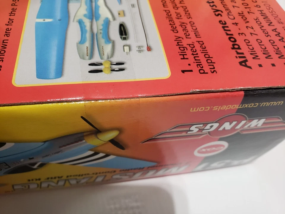 Cox Wings P-51 Mustang Sealed box - Image 2 of 3