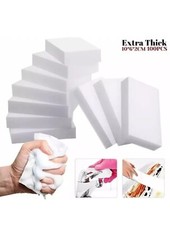 Lot of 100pcs Magic Sponge Erasers  Melamine Cleaning Foam for Home Use