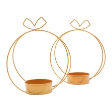 Elegant Wedding Centerpieces Party Decor 10Pc Metal Geometric Gold Centerpiece