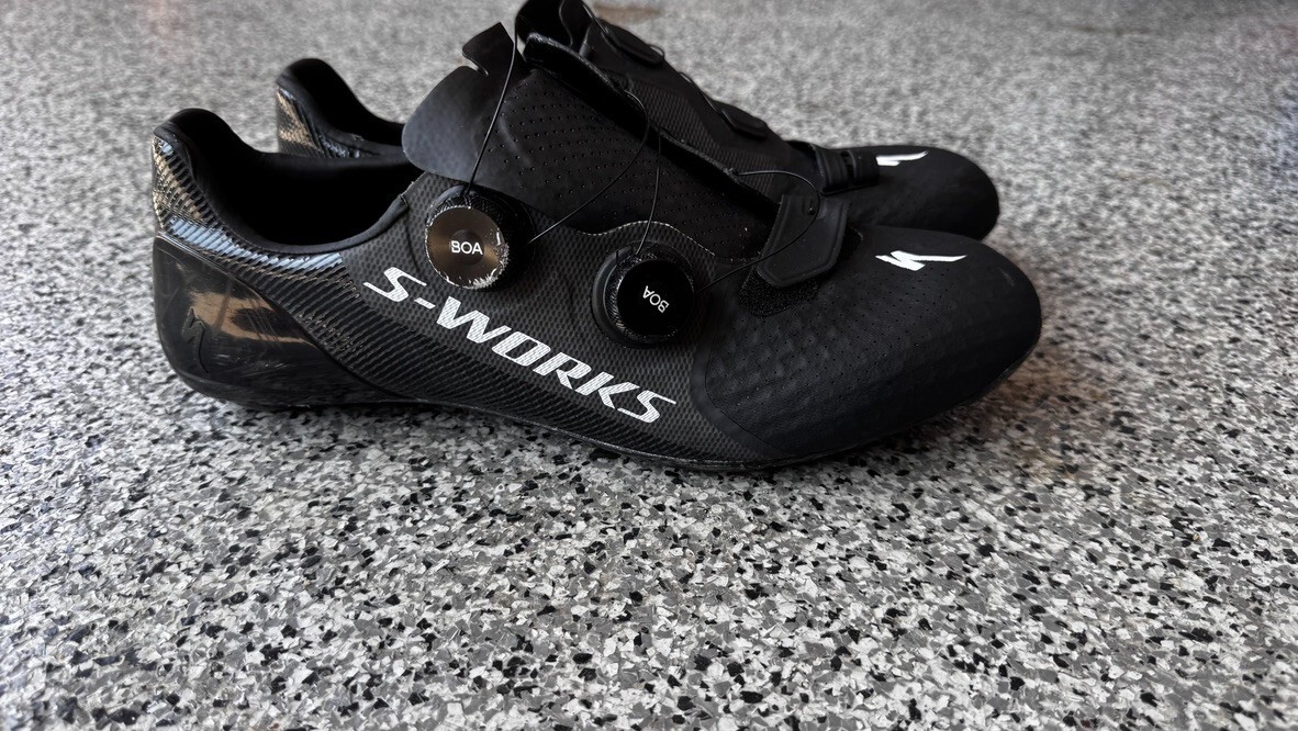 Specialized S-Works 7 Road Shoes Black (Sz 45) | eBay