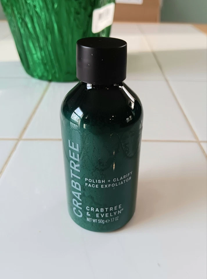 Crabtree & Evelyn Esmalte + Polvo Exfoliante Facial Clarificar 1.7oz Cuidado de la Piel. USA Foto 3 de 4