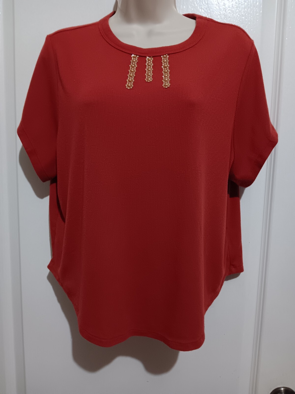 ☆ULTRALITE ! SOLID RIBBED TOP CROP STRETCH LIGHTW… - image 3