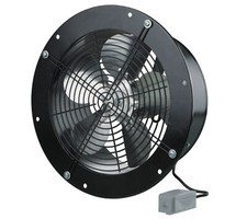 150 mm Wandventilator Leise Abluft Wand Einbau Lüfter Spritzwasser Schutz IP24