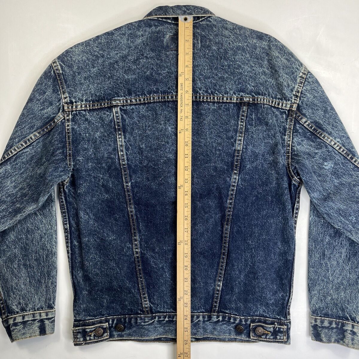 ジャケット・アウター 80's Levi's Denim Jacket VTG 80s Levi's Type 3 Denim Jacket Stone Wash Size XL