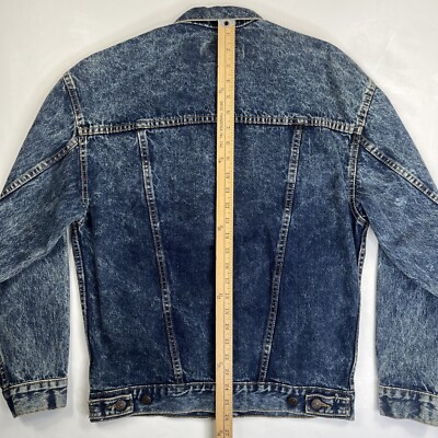 90年代 LEVI'S Vintage ユニセックス Denim Jacket Vintage LEVI'S Type 1 Big E Denim Trucker Jacket Size 38/ M