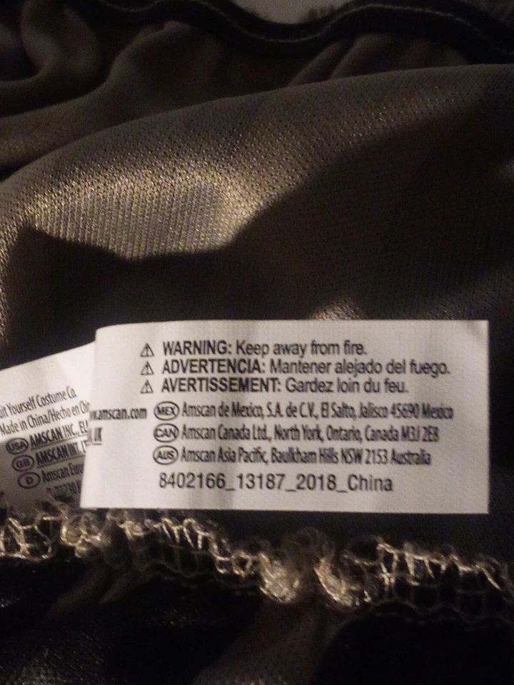 Disfraz bufón miedo multicolor talla grande infantil en buen estado. Foto 4 de 4