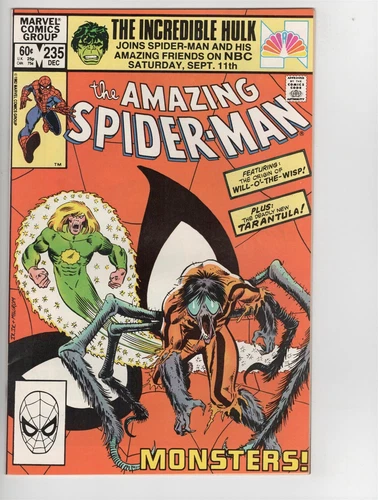 Amazing Spider-man #235 VF+ to VF/NM John Romita Jr. Al Milgrom A