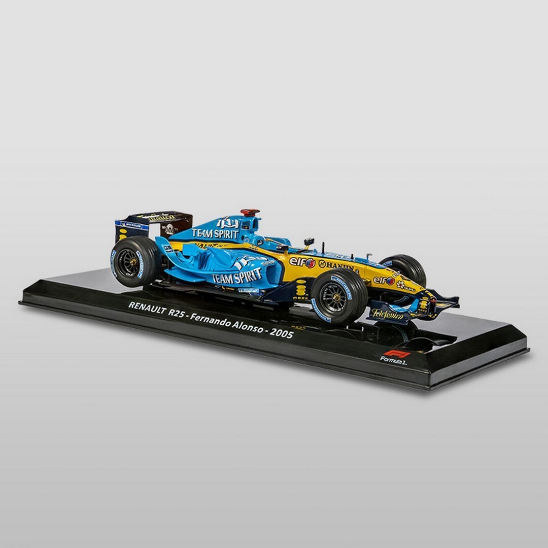 RARE 1:24 F1 RENAULT R25 - Fernando Alonso 2005 ALTAYA +