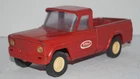 Vintage TONKA Mound Minn USA Red Pressed Steel Jeep Pickup Truck
