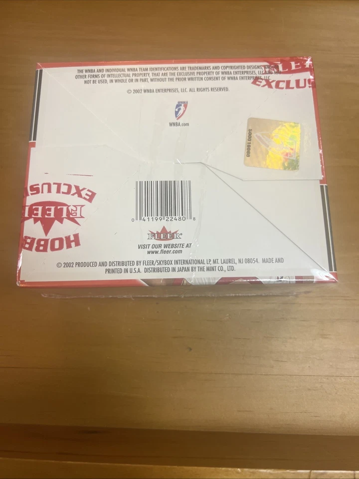 2002 Fleer Ultra WNBA Basketball Hobby Exclusive Factory Sealed Box - Image 4 of 4