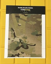 Cordura 1000d US Army OCP/Scorpion Camouflage fabric-60in Wide-PUxDWR-Roll Goods