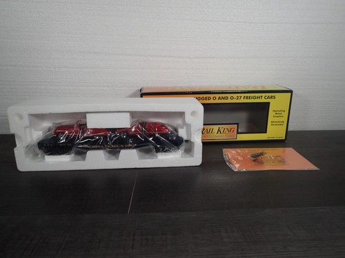 Coche plano Chesapeake y Ohio calibre MTH O con 2 Buick Roadmasters 1949 30-76118 | Zustand: New