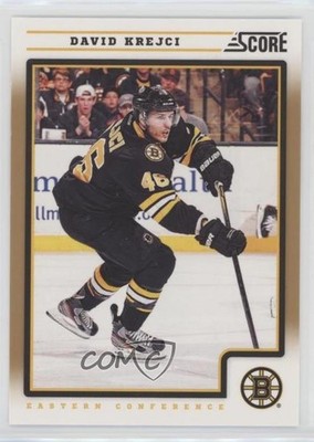 2012-13 Score Gold Rush David Krejci #60 0d7y