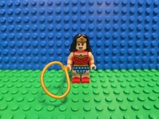 LEGO Wonder Woman Minifigure sh0004 DC Super Heroes 6862 71209 CMF Lot Rare HTF 
