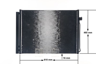 ✓Fits BEHR MAHLE AC 405 000S Condenser, air conditioning ⭐UK