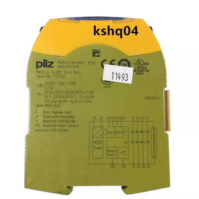 New Pilz 750104 Pnoz S4 power 750104