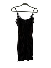 Victoria Secret Y2K Coquette Fairy Pretty Little Things Slip Dress Large Black