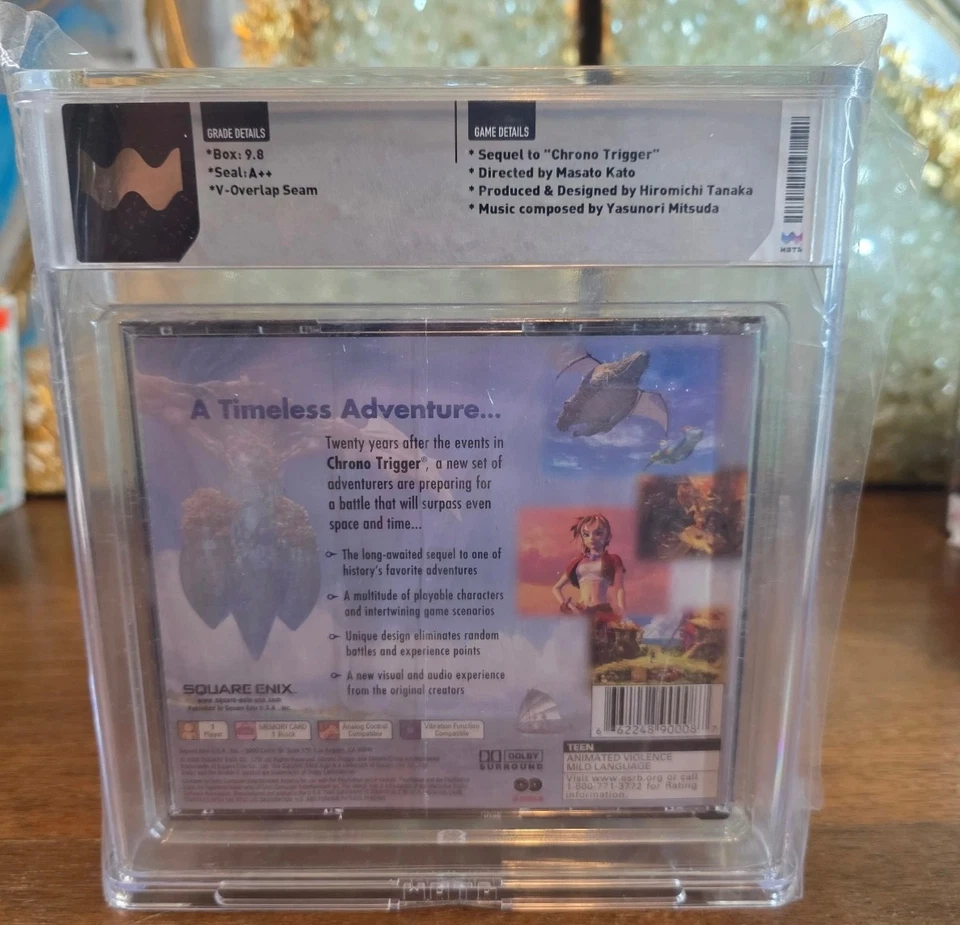 9.8 A++ WATA Sealed Chrono Cross Greatest Hits - PS1 - - Image 2 of 2