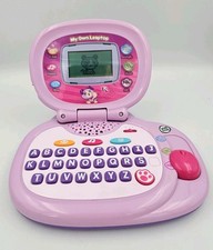LeapFrog My Own Leaptop Laptop Purple Learning Interactive ABC Music Games WORKS
