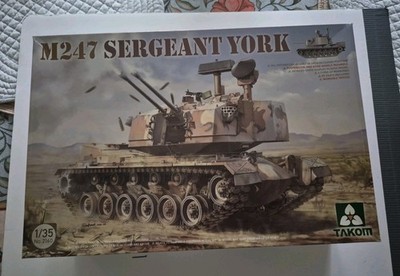 Takom Model 1:35 M247 Sergeant York New.