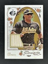 Jose Canseco Cards, Rookie Cards and Autographed Memorabilia Guide 10