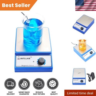 Intllab Magnetic Stirrer Stainless Steel Magnetic Mixer With Stir Bar