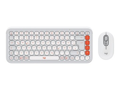 Logitech Pop Icon Combo Keyboard-and-Mouse Keyboard Set 400 920-013107