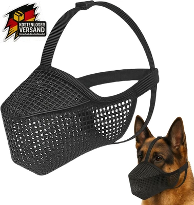 Maulkorb Für Große Hunde Maulkorb Mittlere Hunde Mit Klettverschluss, Atmungsakt
