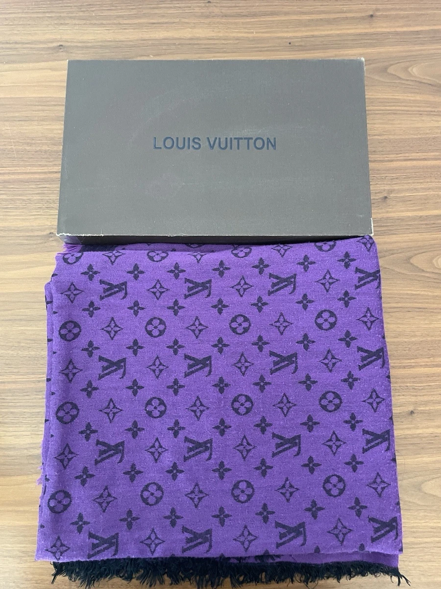 Louis Vuitton Purple Silk Scarves & Wraps for Women for sale | eBay