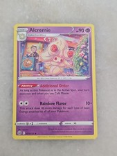 Carta Pokemon TCG Alcremie Regolare Rara Psichica 2022 Stelle Brillanti 071/172