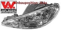 Van Wezel 4028963 Hauptscheinwerfer Links Scheinwerfer Frontscheinwerfer