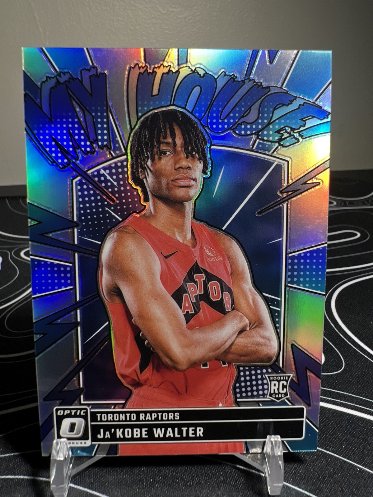 Ja'Kobe Walter My House Rookie HOLO Prizm - 2024-25 Panini Donruss Optic #10