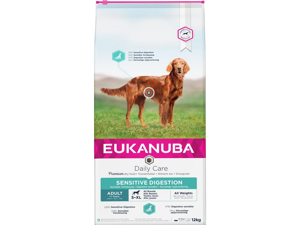 Eukanuba Daily Care Sensitive Digestion Adult All Breed 12kg