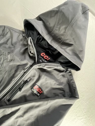 CCI Speer Hooded Softshell Jacket Men's Full Zip Logo Accent Big & Tall     3XL - product listing photo