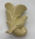 Vintage Pottery Shawnee Wall Pocket Cornucopia Planter Vase Spring Decor