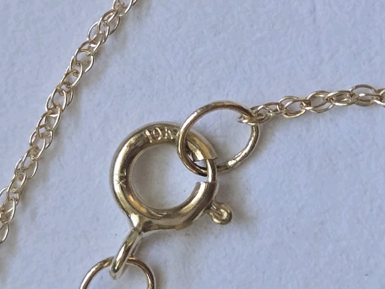 10K Solid Gold Ruby Diamond Accent Heart Pendant … - image 12