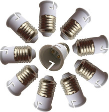 10 Pcs Bulb Holder E27 to B22 Adapter Converter Used for Less than 60W LED Lamp