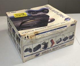Sega Saturn MK-800000A Console In Original Box With Cables Controller Discs