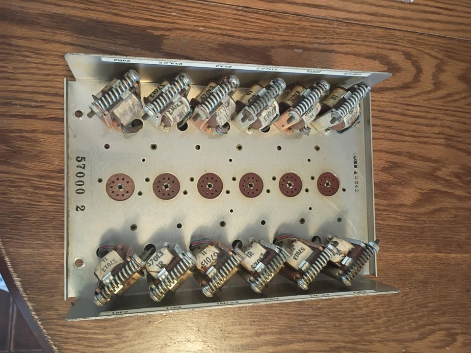 Juego completo de paneles generadores de tonos de tubo de vacío de órgano CONN vintage 57000 (16) Foto 3 de 4