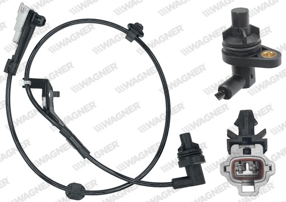 Wagner ABS Sensor Raddrehzahl DrehzahlfüHler FüR Toyota Hilux VII Pick-Up-image