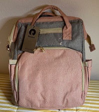 NWT Realer 3 in 1 Multifunction Baby Diaper Backpack with Changing Station