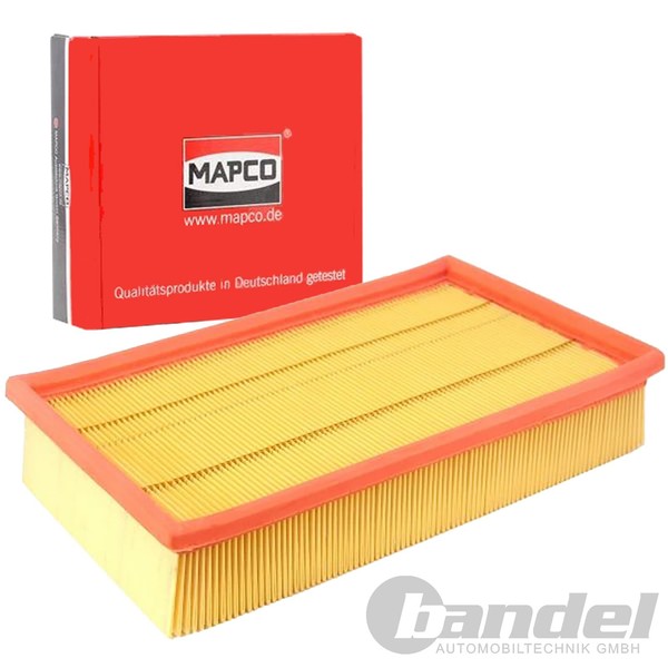 Mapco Luftfilter Passend FüR Ford Focus Volvo C30 S40 V50 | 60601-image