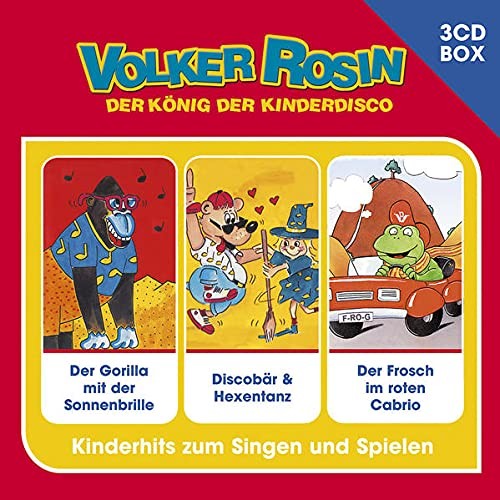 Volker Rosin Volker Rosin - 3-CD Liederbox Vol. 3: Der Gorilla mit der Sonn (CD)