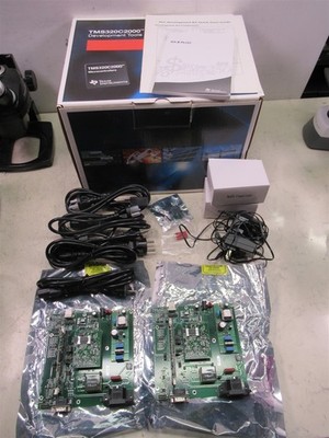 Texas Instruments TMS320C2000 Microcontrollers Development Tools Kit Box