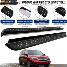 550lbs Running Boards Side Steps Fits For Honda Pilot 2016-2022 With Bracket 550lbs Running Boards Side Steps Fits For Honda Pilot 2016-2022 With Bracket