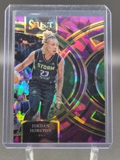 JORDAN HORSTON 2024 Panini WNBA Select PREMIER PURPLE PRIZM 007/149 Storm #104